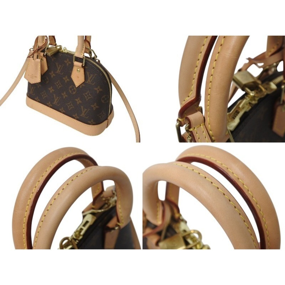 Louis Vuitton Alma handbag shoulder bag Monogram canvas leather - Picture 3 of 9